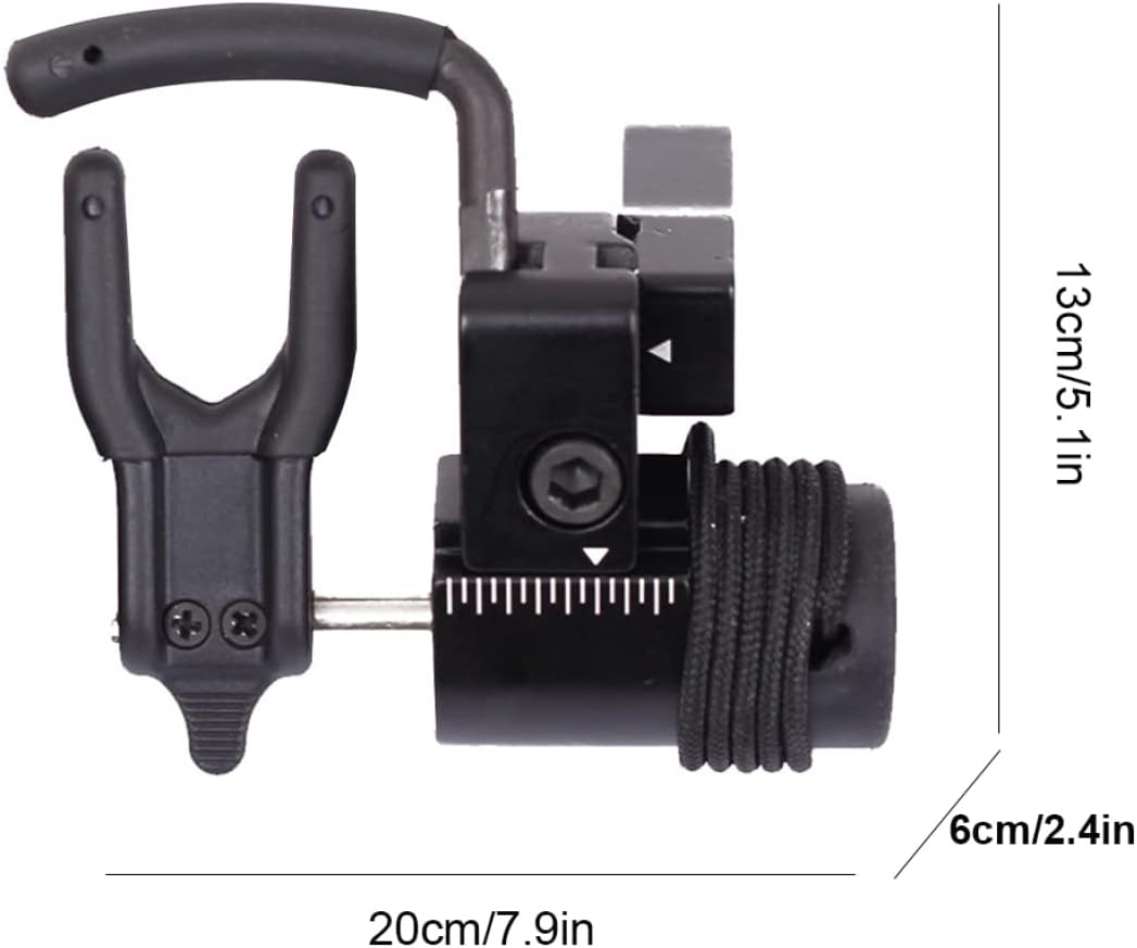 Arrow Rest Compound Bow Rest Drop Away Archery Accessory for Recurve Bow Replacement Arrow Rest, Black