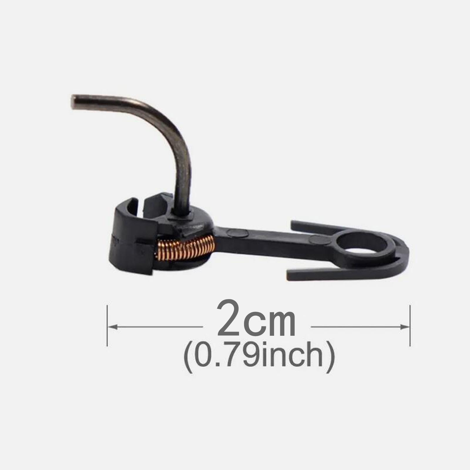 Garende 12 Train Coupler Set, HO Scale Accessories for Model Trains, Black