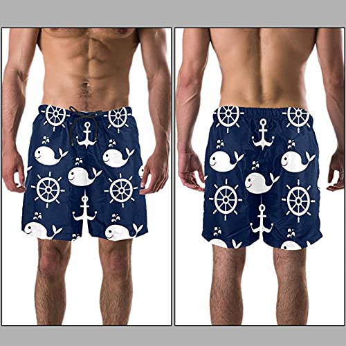 Short de bain pour homme XL confortable sans irritation doublure maille poisson - 3