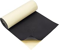 Vista 23 de BENECREAT Rollo autoadhesivo de espuma EVA de 1mm de grosor, hoja de acolchado de espuma blanca de 78.7x11.8 pulgadas para protección de muebles