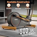 Niceday Elliptical Machine, Elliptical Exercise Machine for Home with Hyper-Quiet Magnetic Driving System, Elliptical Trainer with 15.5IN-18IN Stride, 16 Resistance Levels, 400LBS Loading Capacity - Image 5