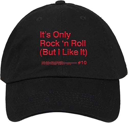 Rolling Stones The Baseball Cap Iornr Band Logo New Official Black Size One Size, Black, One size