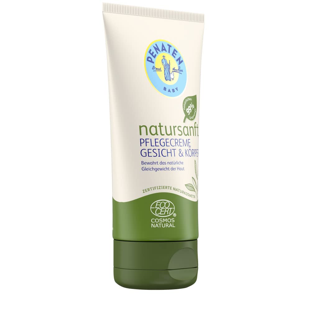 Penaten Natursanft Lot de 6 crèmes de soin pour le visage et le corps 75 ml