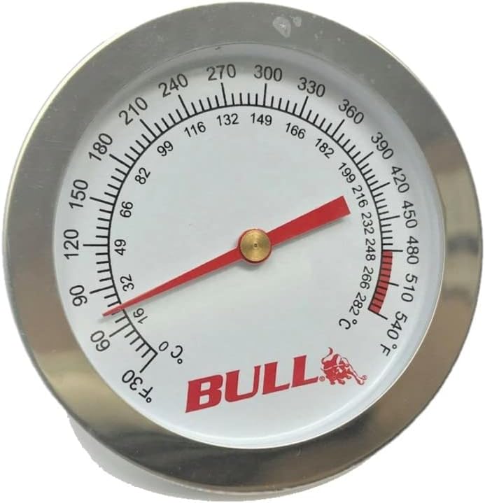 Bull Outdoor Products Temperature Gauge Large New Style
