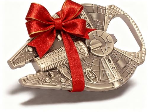 Apribottiglie Han Solo's Millennium Faucon – aspetto astronave effetto acciaio