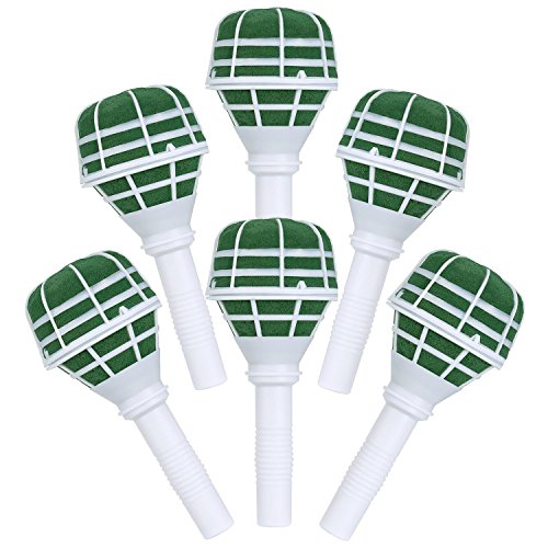 Phoenix b2c Useful 6Pcs Bridal Wedding Bride Bouquet Holder Decoration Floral Foam Flower Handle by