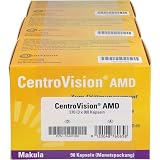 CentroVision AMD – Lebensmittel für besondere medizinische Zwecke zum Diätmanagement bei intermediärer und fortgeschrittener altersbedingter Makuladegeneration, laktose- & glutenfrei, 270 St.