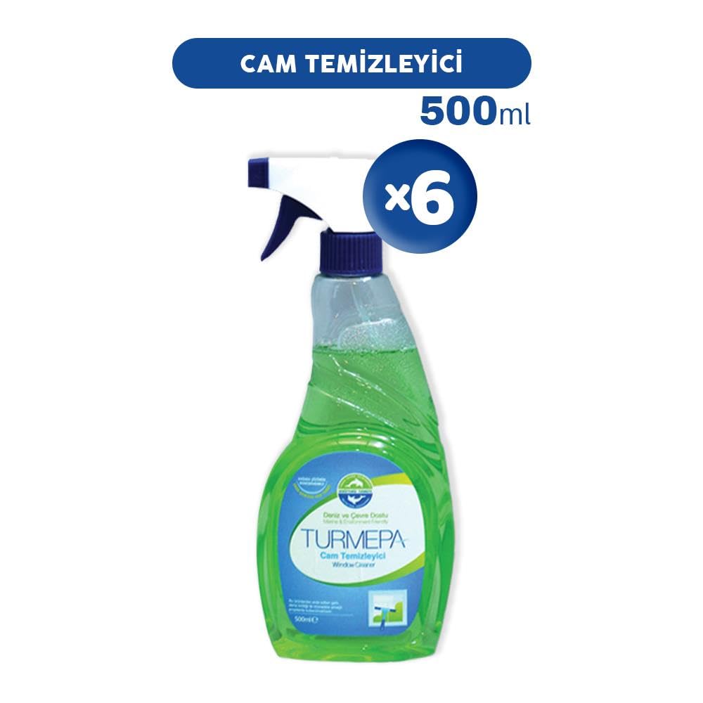 Turmepa Cam Temizleyici 500 ml x 6