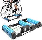 Mavoorick Entrenamiento de Resistencia Cubierta Plegable Bicicleta Ciclismo Entrenador Estación de Rodillos Ejercicio MTB Bicicleta de Carretera Máquina de Ejercicio físico