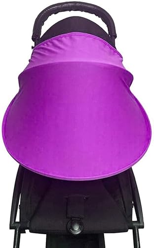 Miniatura 9 de Parasol para cochecito protege a tu bebé de mosquitos y anti-UV, extensor de sombra para cochecito, cubierta de malla transparente para carriola,