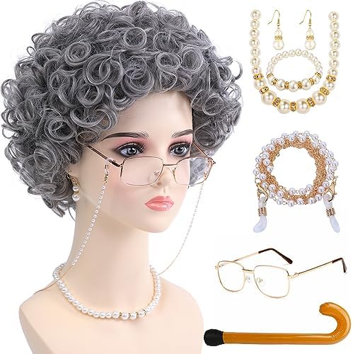 Boland Peluca Samurai Para Adultos – Pelo Sintético Largo Con Trenza Alta Y Lazo Rojo, Accesorio De Disfraz Para Carnaval, Halloween Y Fiestas Temáticas
