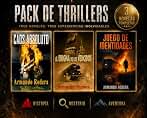 PACK DE THRILLERS (El enigma de los vencidos + Juego de identidades + Caos absoluto)