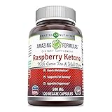 Amazing Formulas Raspberry Ketone - 500 Mg, 120 Vcaps - Boosts Metabolism, Supports Fat Burning and Appetite Suppressor