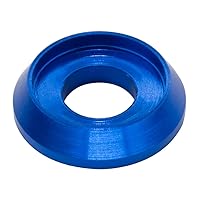 Vista 27 de [60PCS] Arandelas de avellanado M3 Color Negro, Aleación de aluminio anodizado, Juntas de arandelas de cabeza Cuña de Copa para Tornillo