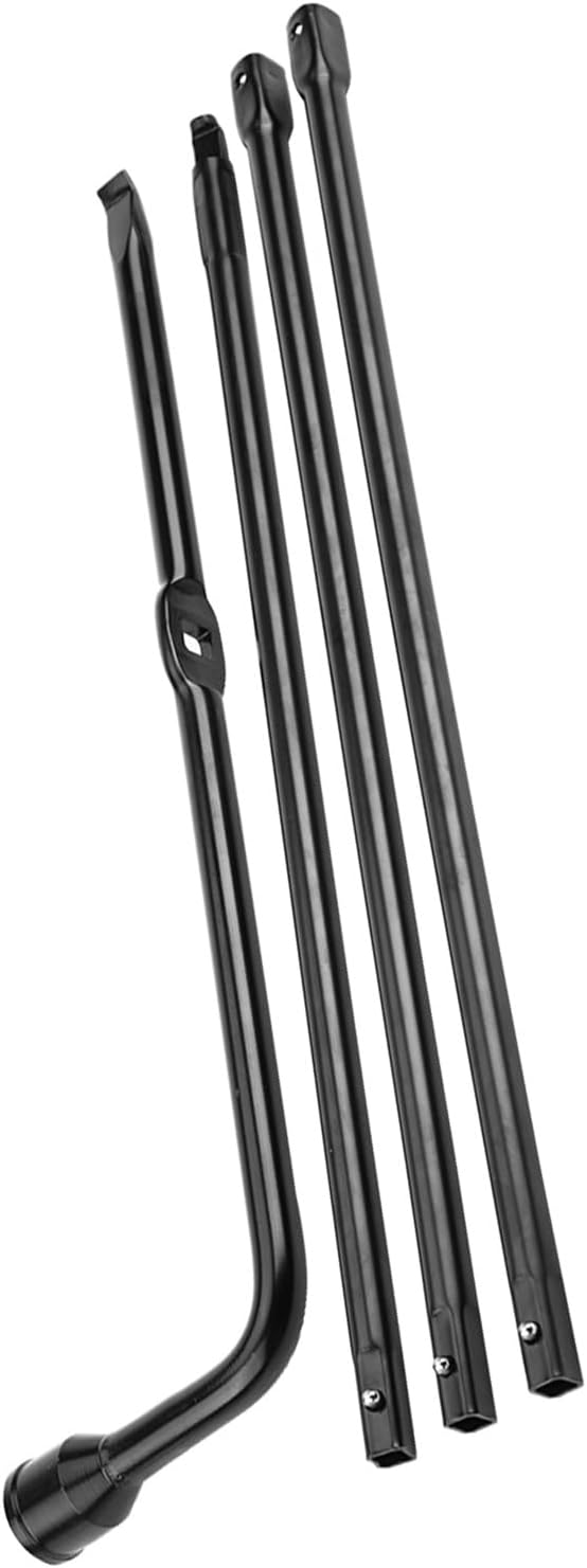 GOTOTOP Jack Lug Wrench, Iron, Spare Tire Nut Wrench Set, Labor Saving Tool for 2008-2016 Super Duty