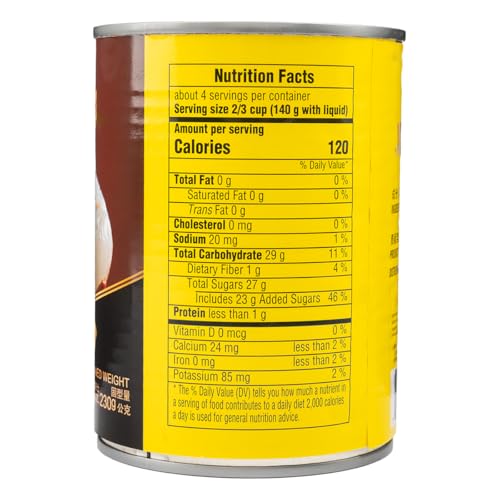 image for DragonDish Lychees in Heavy Syrup, Canned Lychees in Syrup, Lychee Syr