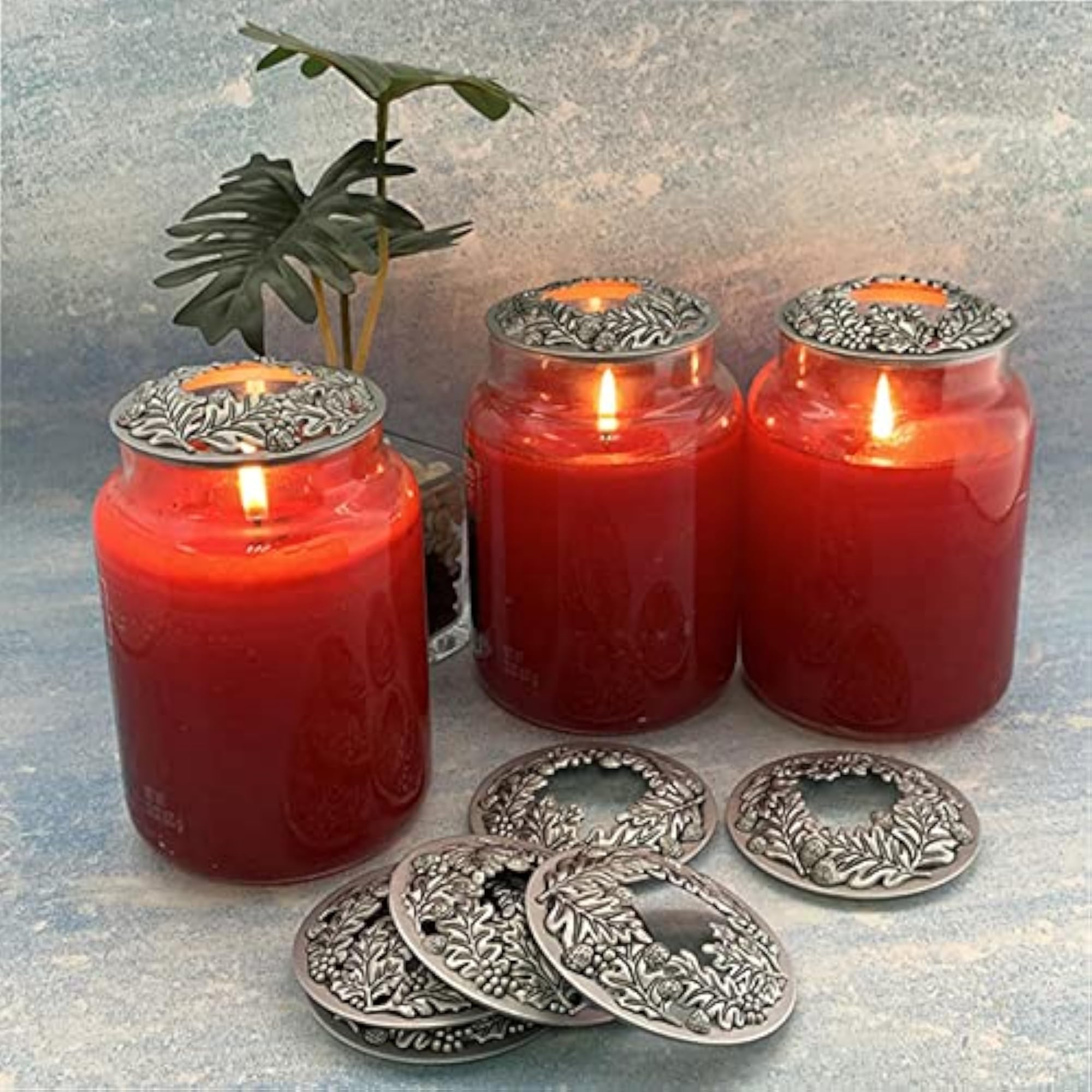 Candle Topper Sleeves for Even Burning Accessories