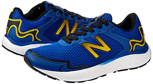 Tênis New Balance 461, Masculino, Azul/Amarelo, 41