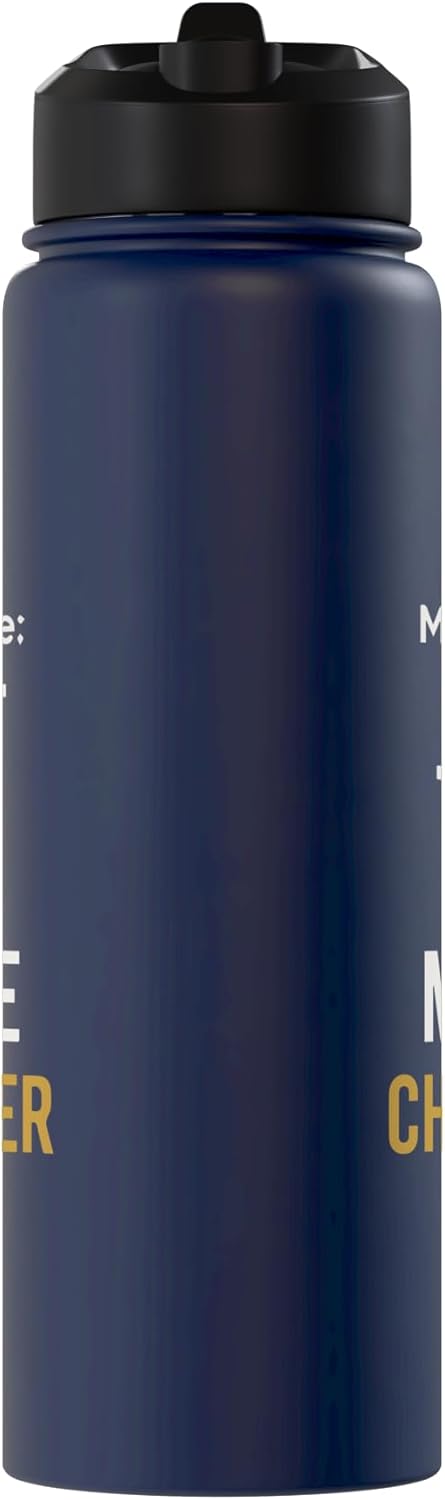 Reading Mom One More Chapter Mom Life Stainless Steel Insulated Water Bottle
