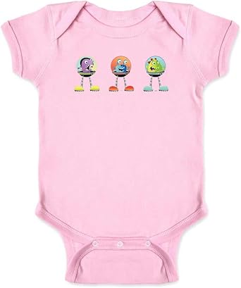 Pop Threads Funny Aliens Infant Baby Boy Girl Bodysuit