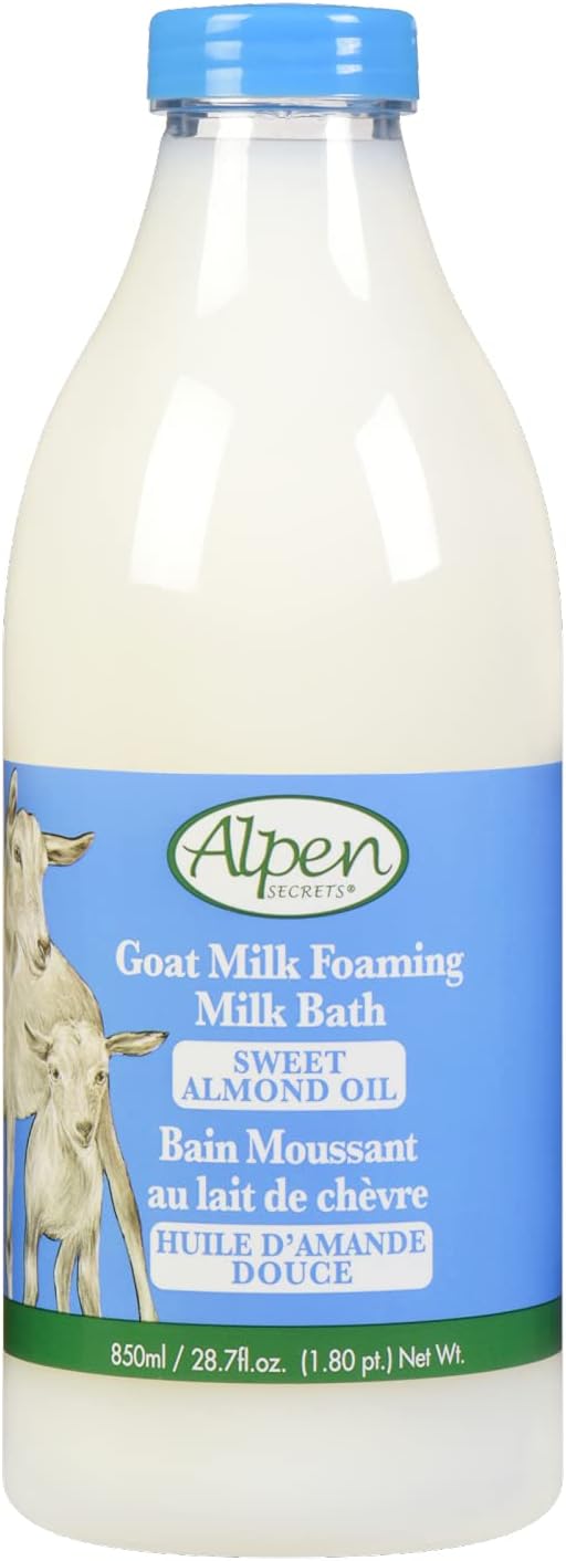 Sweet Almond Oil Goat Milk Foaming Milk Bath (2Pack)