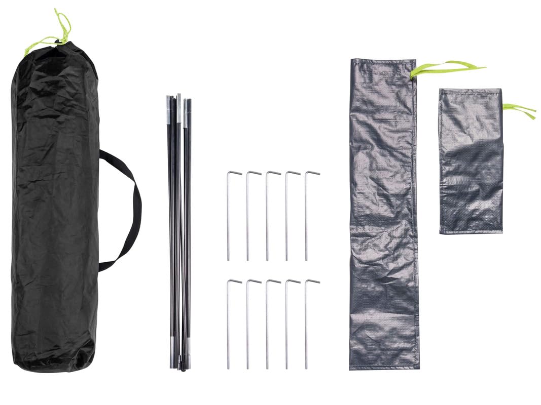 Finn - Zelt 2 Personen 280x170x120cm Ultraleicht – Robustes Bikepacking Zelt mit Vorzelt & Insektenschutz - Für Camping & Outdoor - 2 Mann Zelt mit abgedunkelter Black Coat Innenbeschichtung
