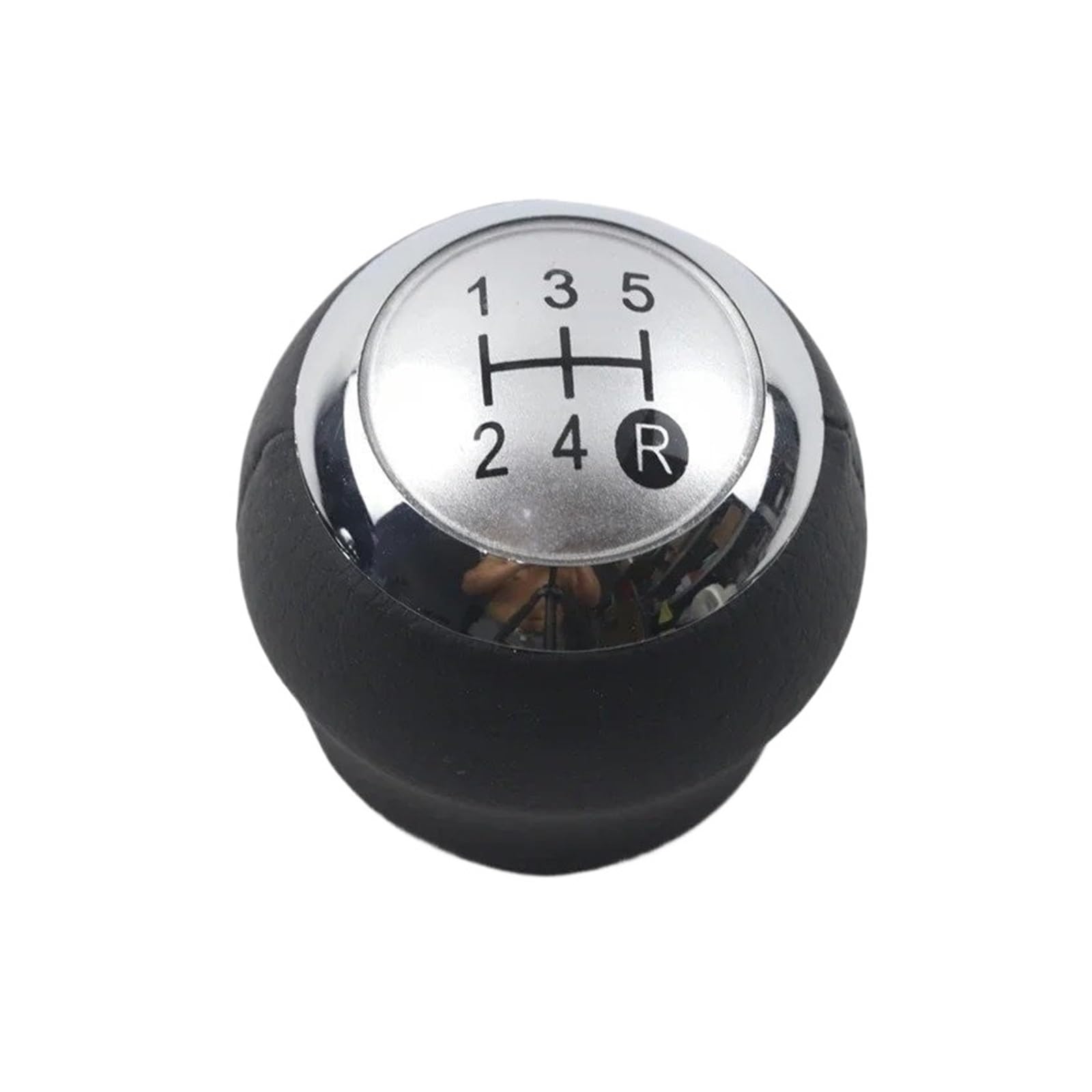 Jxewmtmc Silver 5-Speed For Toyota For Corolla For Yaris For Auris For Aygo For Avensis 5 6 Speed Manual Car Shifter Gear Stick Shift Knob Handball Gear Stick Shift Cover(Silver 5-Speed)