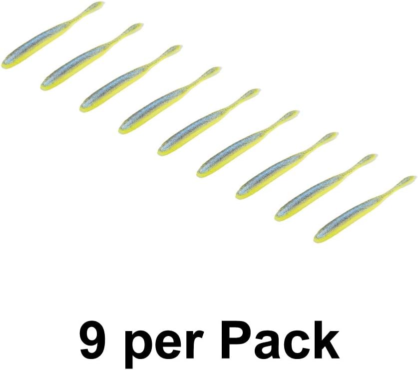 Strike King Lures KVD Perfect Plastics Dream Shot Soft 4" Sexy Shad OPT Package of 9 Fishing Bait DSKVD-590 : Sports & Outdoors