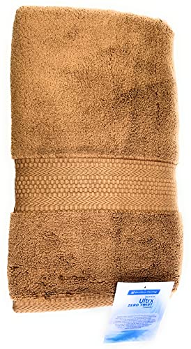 Image of Bombay Dyeing Ultra Large Bath Towel - 650 GSM Extra Soft 100% Cotton, Brown (75x150 cm)
