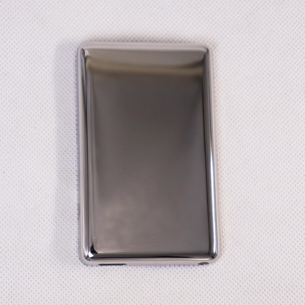 Blank Silver Thin Metal Back housing case Cover for iPod 5th Video 30gb 6th 7th Classic 80gb 120gb Thin 160gb
