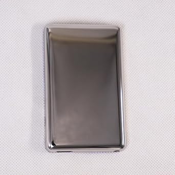 Blank Silver Backplate Metal Thick Back Cover Housing for iPod Video 5th/5.5th Generation 60GB 80GB Classic 6th 160GB Thick Model