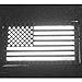 USA American Flag 3.5x2 IFF Tactical Morale Touch Fastener Patch (Multicam)