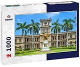 Noah Jigsaw Puzzle Kamehameha Statues and State Supreme Court, Hawaii 1000 Pieces