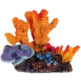 Korallenmodell Aquarium Deko aus Kunstharz, Lebensecht für Fischbecken