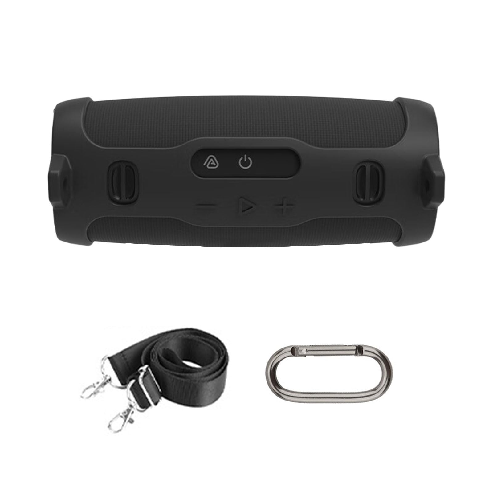 Nucelit Portable Silicone Covers with Carrying Straps Protective Skin for 6 Speakers, Water Resistant Case Shockproof Silicone Covers