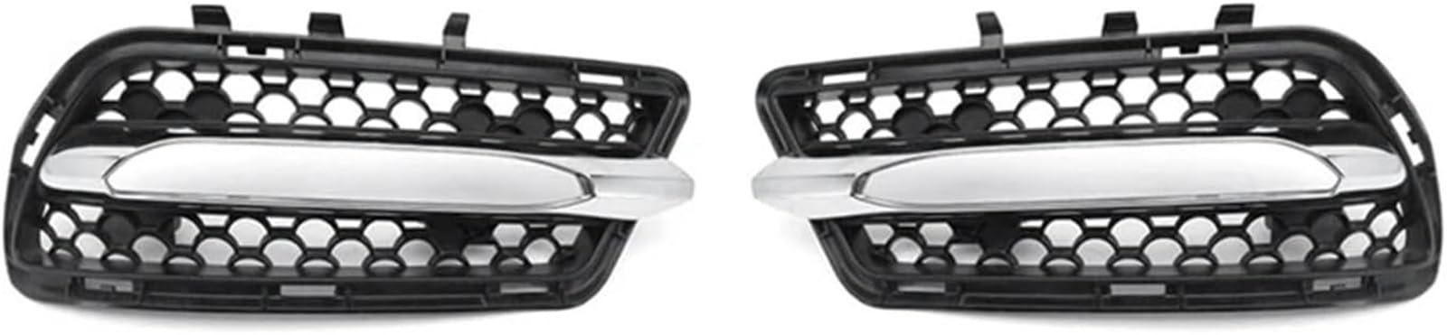 Front grille Double Bridge Grill for Benz For W212 for AMG 2010-2013 Front Bumper Fog Light Grille