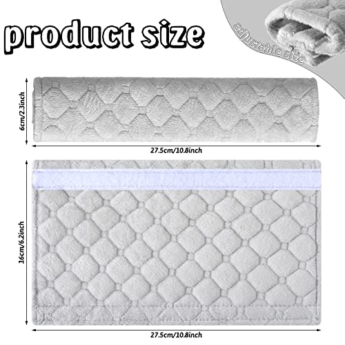 Tallew 8 Pcs Car Seat Belt Pads Cover For A More Comfortable Driving Gray Seatbelt Shoulder Strap Covers Harness Pad Soft Car Safety Seatbelt Strap For Adults Woman Kids #TOP1