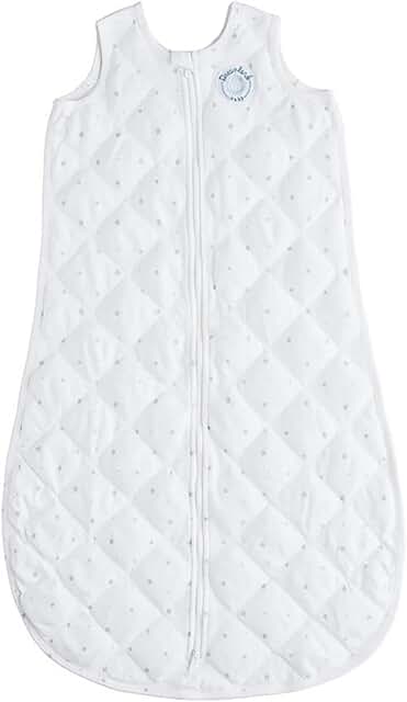 Dreamland Baby Weighted Sleep Sack | Gently Weighted Sleep Sack | 100% Natural Cotton | 2-Way Zipper | Machine Washable an...