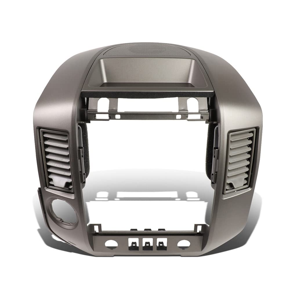 DIBON AUTO Center Dash Radio AC Bezel w/Speaker Bezel For Nissan Titan 2004 2005 2006 Front Dash Radio Instrument Console Panel Bezel Cover Lid