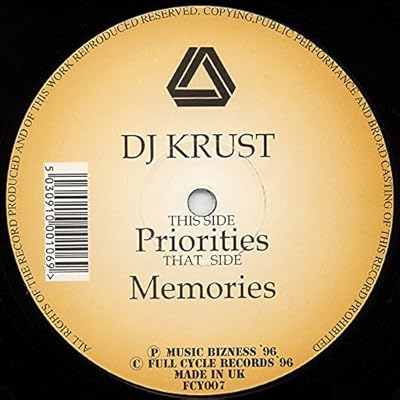 DJ Krust / Priorities / Memories
