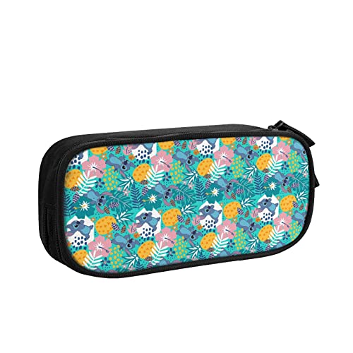 Jeinju Pencilcase Large Capacity Pencil Case Double Zipper Stationery Bag With Compartments For Boy Girl #TOP30
