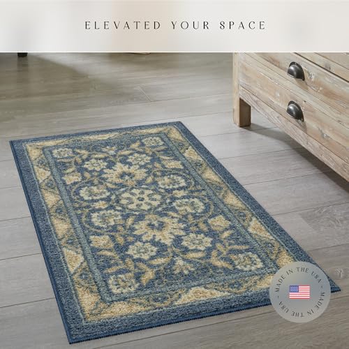 Tapete Maples Rugs Florence para Cocina 86x51 cm Azul miniatura 3