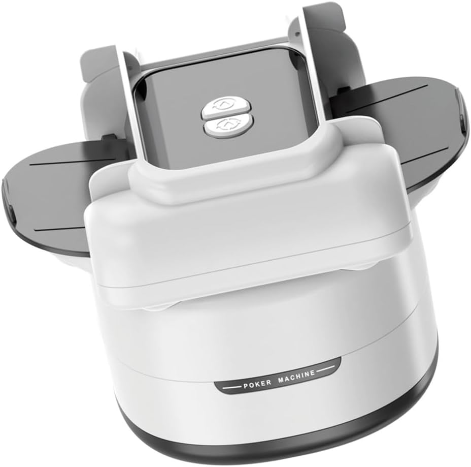 Rechargeable Automatic Card Shufflers with 4 Deck Capability Quiet Shuffling Simple Interfaces Use Silently Card Shufflers