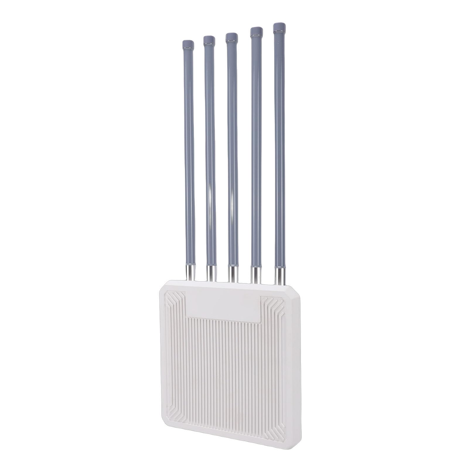 Cuifati Router WiFi 6 per Esterni, con Custodia Impermeabile IP67, Doppia Banda 2402 Mbps 5 GHz e 573 Mbps 2,4 GHz, 6 Antenne da 7 DBi, Amplificatore Ad Alta Potenza con Diverse modalità