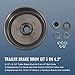JDMSPEED New Trailer Brake Hub Drum 10
