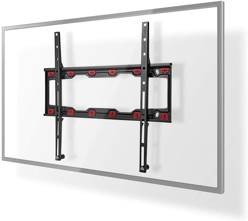 Flаѕh Dеаlѕ - 80% оƒƒ Nedis Fixed TV Drywall Mount for 23-55 inch Screen Max 35 kg with 28 mm Wall Distance, Black Steel Flаѕh Dеаlѕ - 80% оƒƒ Nedis Fixed TV Drywall Mount for 23-55 inch Screen Max 35 kg with 28 mm Wall Distance, Black Steel
