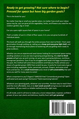 Small-Space Seed Starting: How to Inexpensively Grow All Your Garden Plants at Home with Limited Space and Light - Image 2