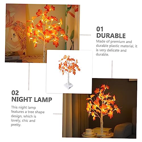 MAGICLULU 1 Unidade luzes da árvore decoração da lâmpada de mesa árvore de natal luz artificial luzi