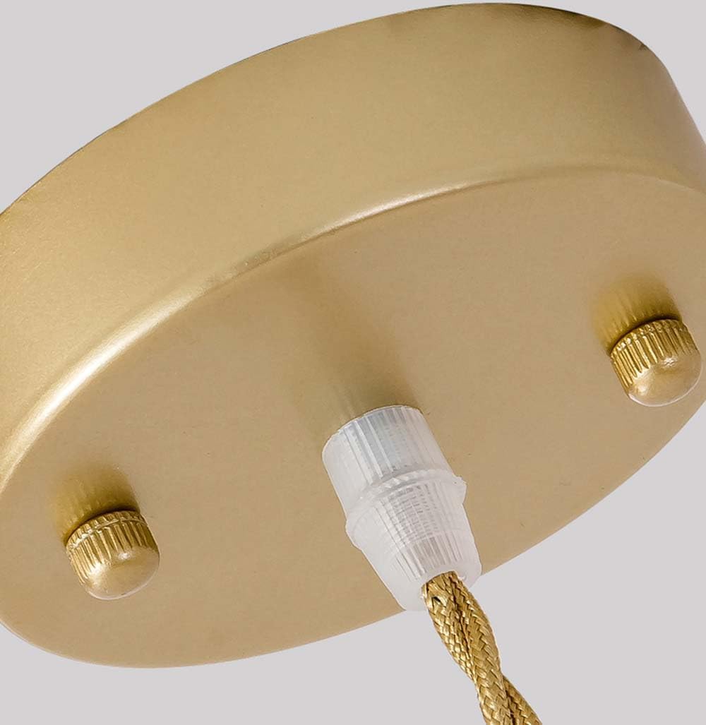 Messing hanglamp glazen kap verstelbare hanglamp glazen plafond hangende lampen moderne kroonluchter licht
