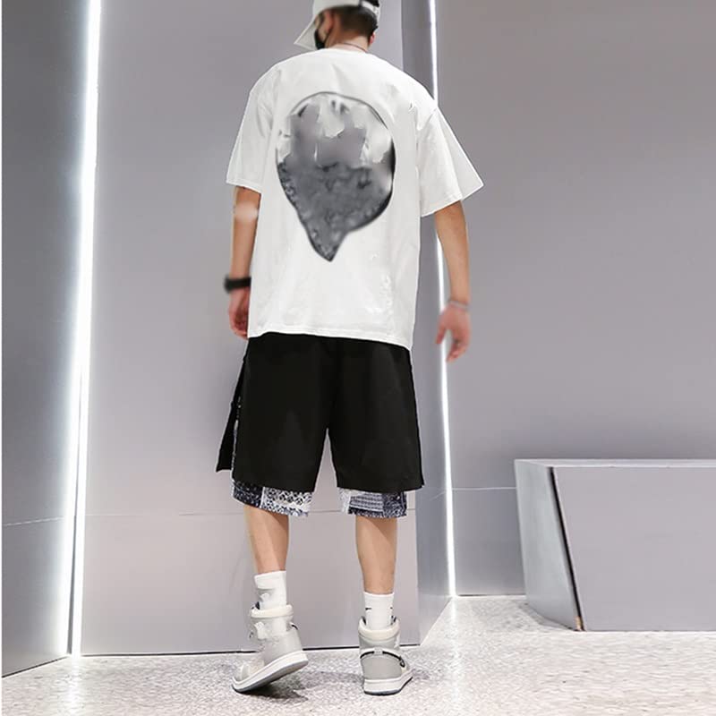 Short homme d'été ample bermuda casual décontracté à boutons - 3